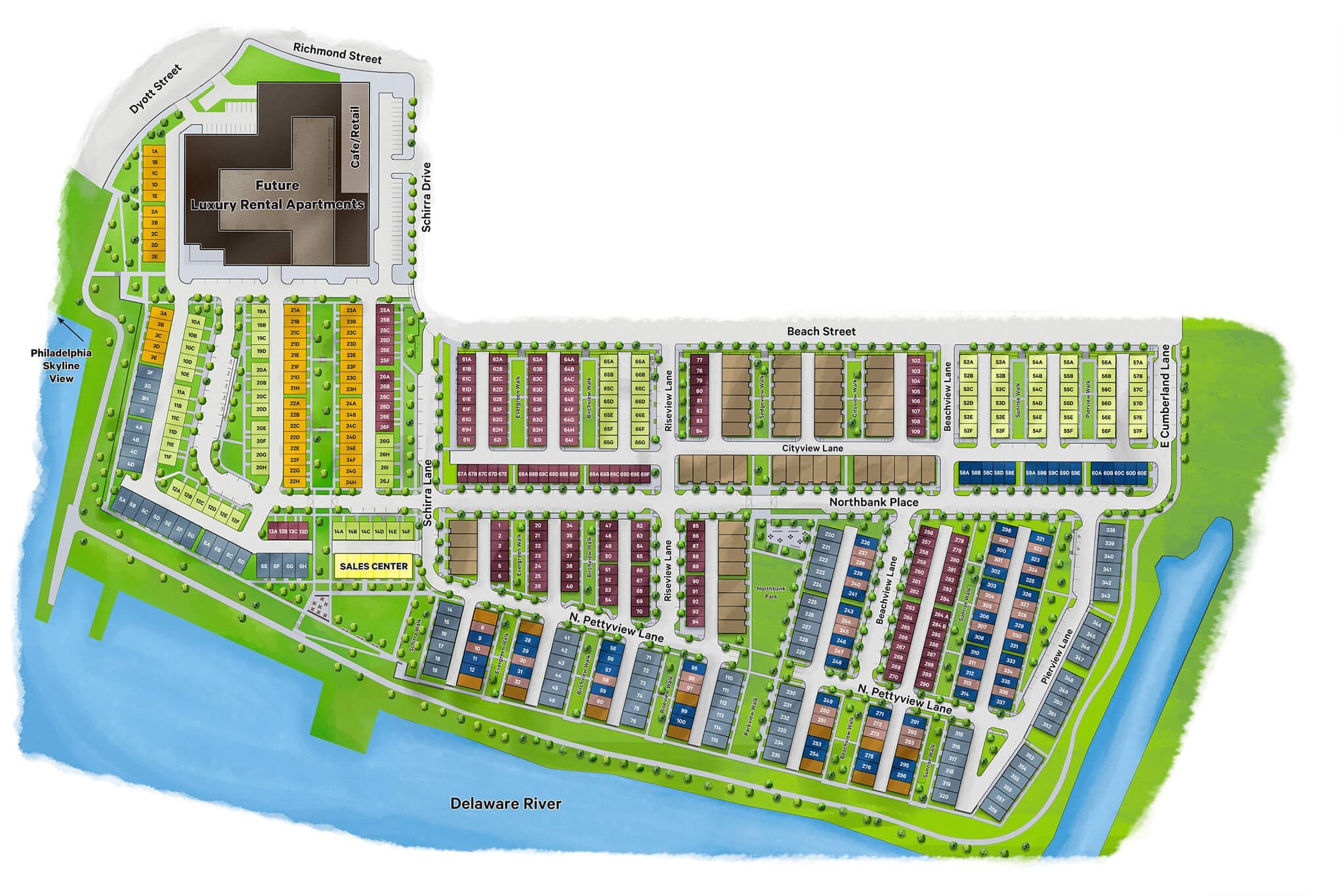 Northbank Site Plan