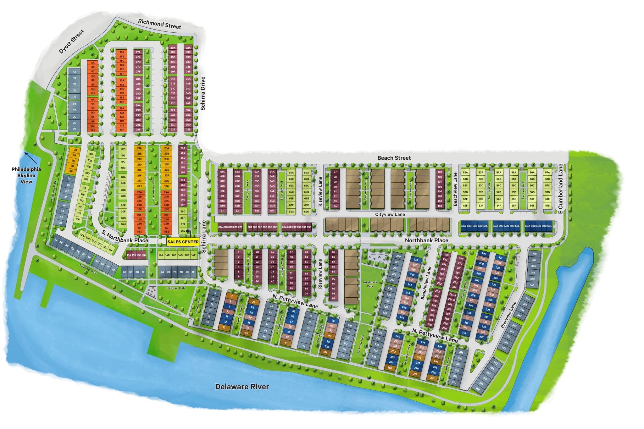 Northbank Site Plan